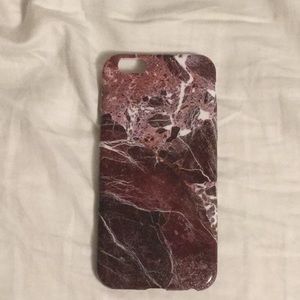 Red-ish Marble Iphone case